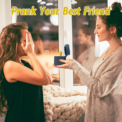 3Pc Middle Finger in a Box Pop-Up Surprise Prank Gift for Adults Spoof Hand Box for Office Desk or Home Decor Perfect Novelty Gift for Christmas and Special Occasions (3Pc, Golden)