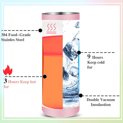 Geiserailie 7 Pcs Workiversary Gifts for Women Employee Appreciation Gift Thank You Gifts Workiversary Box Include 20oz Tumbler Notebook 3 Pens and Keychain for Office Coworker Employee(Pink)
