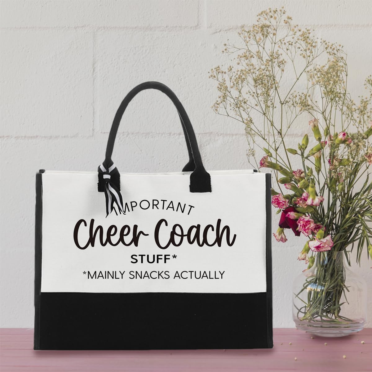Cheer Coach Bag Swim Coach Tote Bags Christmas Birthday Gift for Women