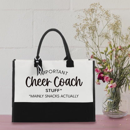 Cheer Coach Bag Swim Coach Tote Bags Christmas Birthday Gift for Women