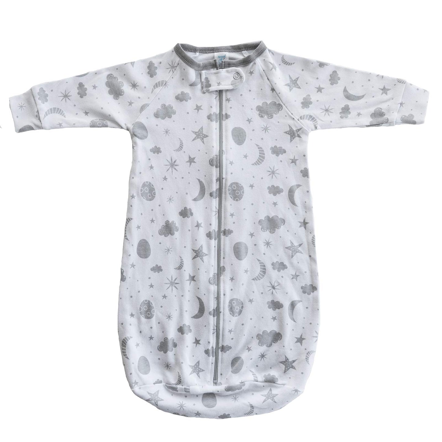 Spasilk Baby Essential 23 Piece Layette Set for Newborns and Infants, 0-6 Months, Grey Celestial
