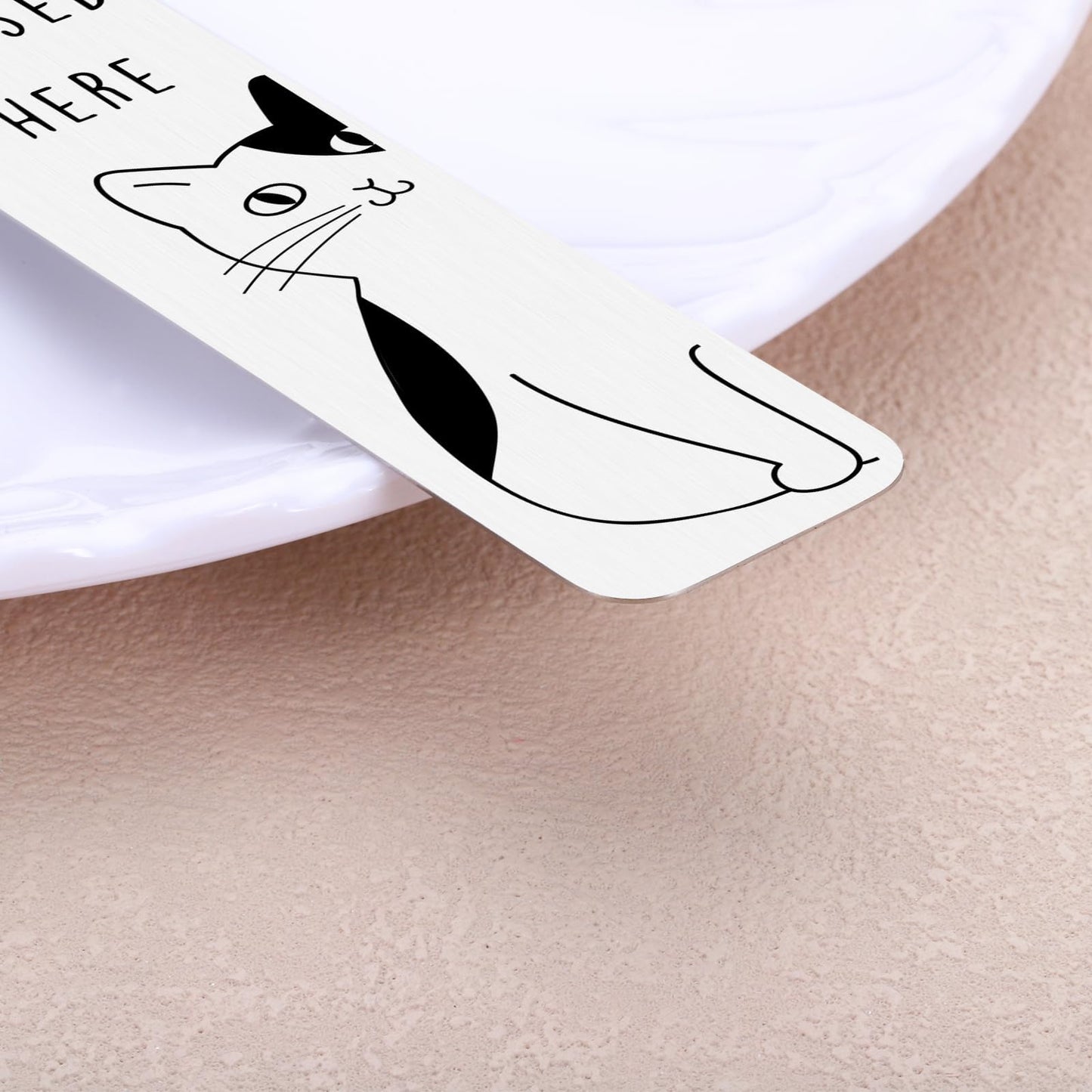 Cat Gifts for Women, Cat Lover Gifts for Women Men Reader, Graduation Gift for Her Him, Cute Bookmarks for Cats Mom Dad Girl Boy, Birthday Gift for Book Lovers, Bookish Gift Reading Accessories