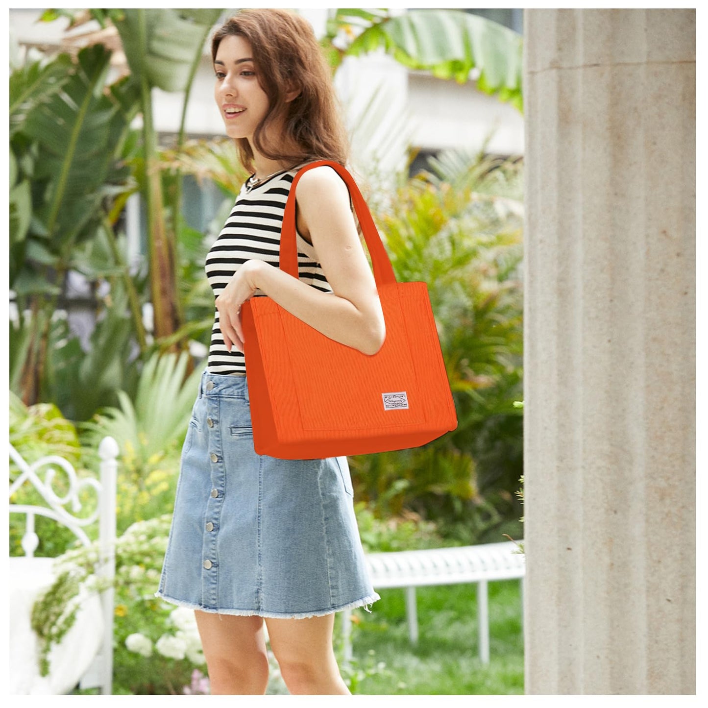 Valleycomfy Corduroy Tote Bag for Women Travel Crossbody Bag Purse Women Shoulder Bags Work Handbags Everyday Hobo Bag