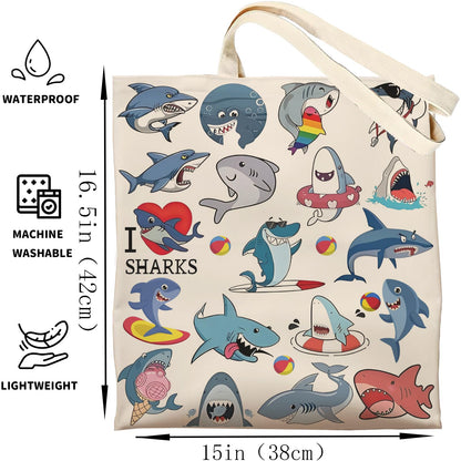 DOOX Canvas Tote Bag for Women, Reusable - Gift/Shopping/Beach/Grocery Canvas Bag - Birthday & Christmas Gifts for Women