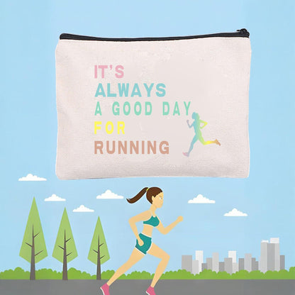 Running Gifts for Women, It's a Good Day to Run Cosmetic Bags,Socks,Funny Gifts Set For Runners,Marathon Lovers