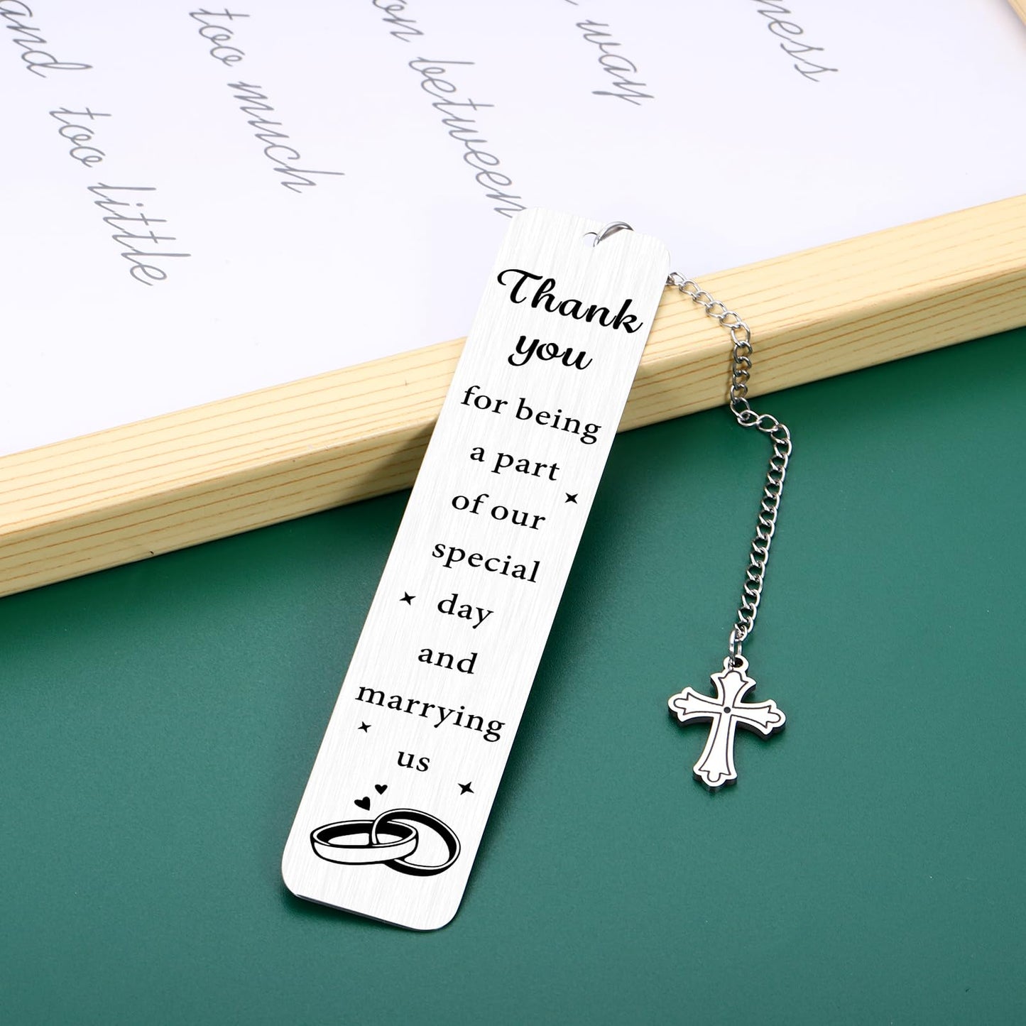 Officiant Gifts for Wedding Day Thank You Gifts for Wedding Officiant Proposal Gift for Men Women Master of Ceremonies Bridal Shower Wed Planner Guest Preacher Pastor Minister Appreciation Anniversary