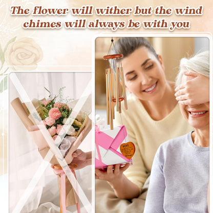 Mimi Gifts, Gifts for Mimi, Mimi Birthday Gift for Grandma from Grandkids, We Love You Mimi Wind Chimes for Birthday Thanksgiving Christmas Mothers Day, Best Mimi Ever Gift Presents