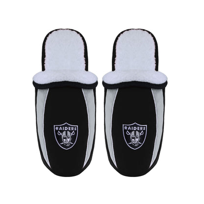 FOCO NFL Mens Football Team Logo Moccasin Slippers Shoes