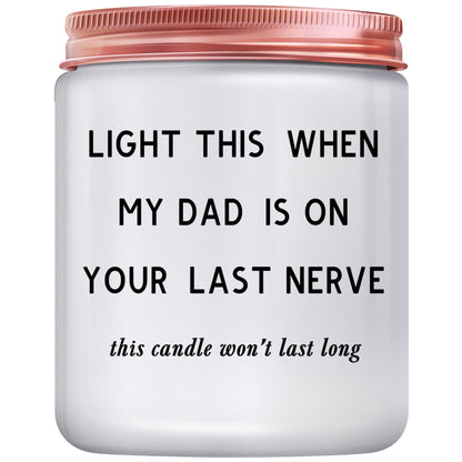 Funny Mom Gifts, Birthday Mother's Day Christmas Gift Ideas for Mom from Daughters and Son- Unique Women Candles Gifts for Bonus Stepmom