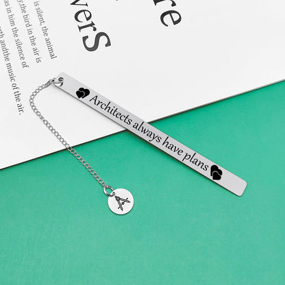 Architecture Bookmark Architect Gift for Women Men Thank You Bookmark for Future Architectural Students Engineer Appreciation Christmas Birthday Graduation Retirement Gifts