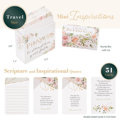 Prayers to Strengthen Your Faith, Inspirational Scripture Cards to Keep or Share (Boxes of Blessings)