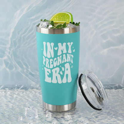 New Mom Gifts for Women, Pregnancy Gift for First Time Mothers, Mom to Be Tumbler, 20oz Insulated Cup with Lid & Straw for Wife Sister Daughter, Gender Reveal Baby Shower Mothers Day Present Xmas Gift
