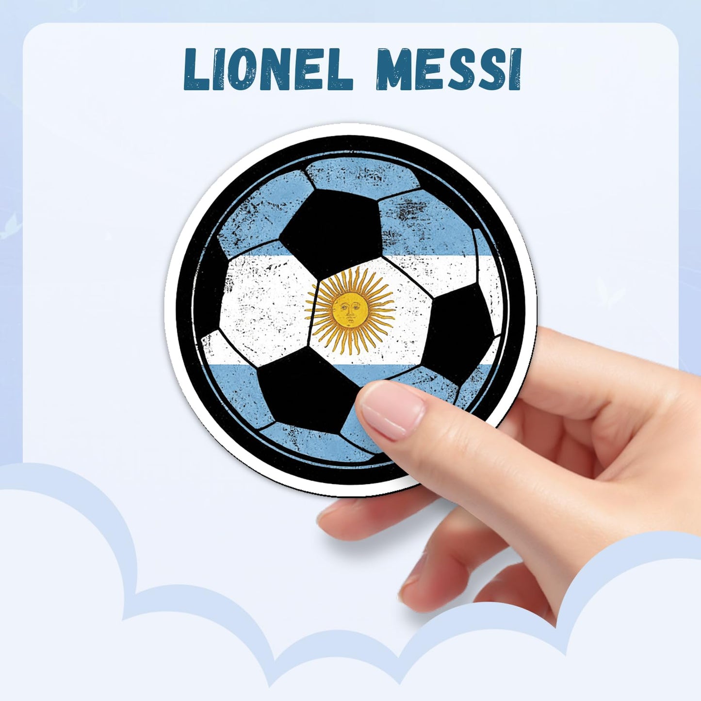 Messi Fridge Magnets Set - 20 Pcs Soccer Star Collectible Refrigerator Magnets, Football Legend Decor for Home Kitchen Office Whiteboard, Gift for Messi Fans & Soccer Lovers