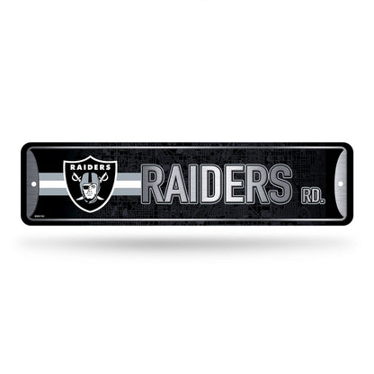 NFL Rico Industries Metal Street Sign Metal Street Sign 4" x 15" Home Décor - Bedroom - Office - Man Cave