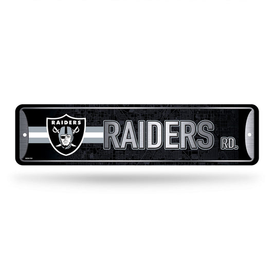 NFL Rico Industries Metal Street Sign Metal Street Sign 4" x 15" Home Décor - Bedroom - Office - Man Cave