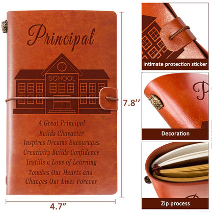 Principal Gifts, Principal Gifts for Women, Principal Appreciation Gifts for Women, Principal Journal Notebook, Principal Gifts for Men, Gift for Principal Day, Teacher Appreciation Day, Retirement