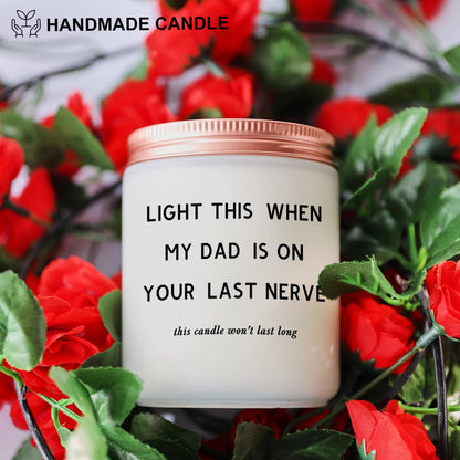 Funny Mom Gifts, Birthday Mother's Day Christmas Gift Ideas for Mom from Daughters and Son- Unique Women Candles Gifts for Bonus Stepmom