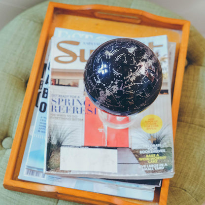 MOVA Globe - Constellations Classic (4.5") | Solar-Powered Star Map for Astronomy Lovers, No Batteries or Cords, Unique Desk Gift