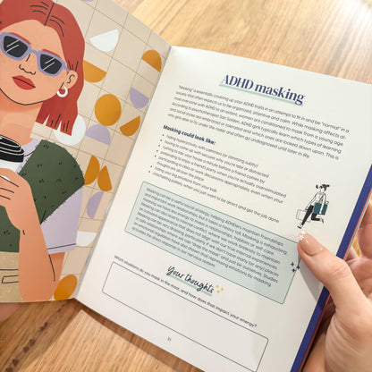 The ADHD Focus Friend: A Planning + Productivity Workbook