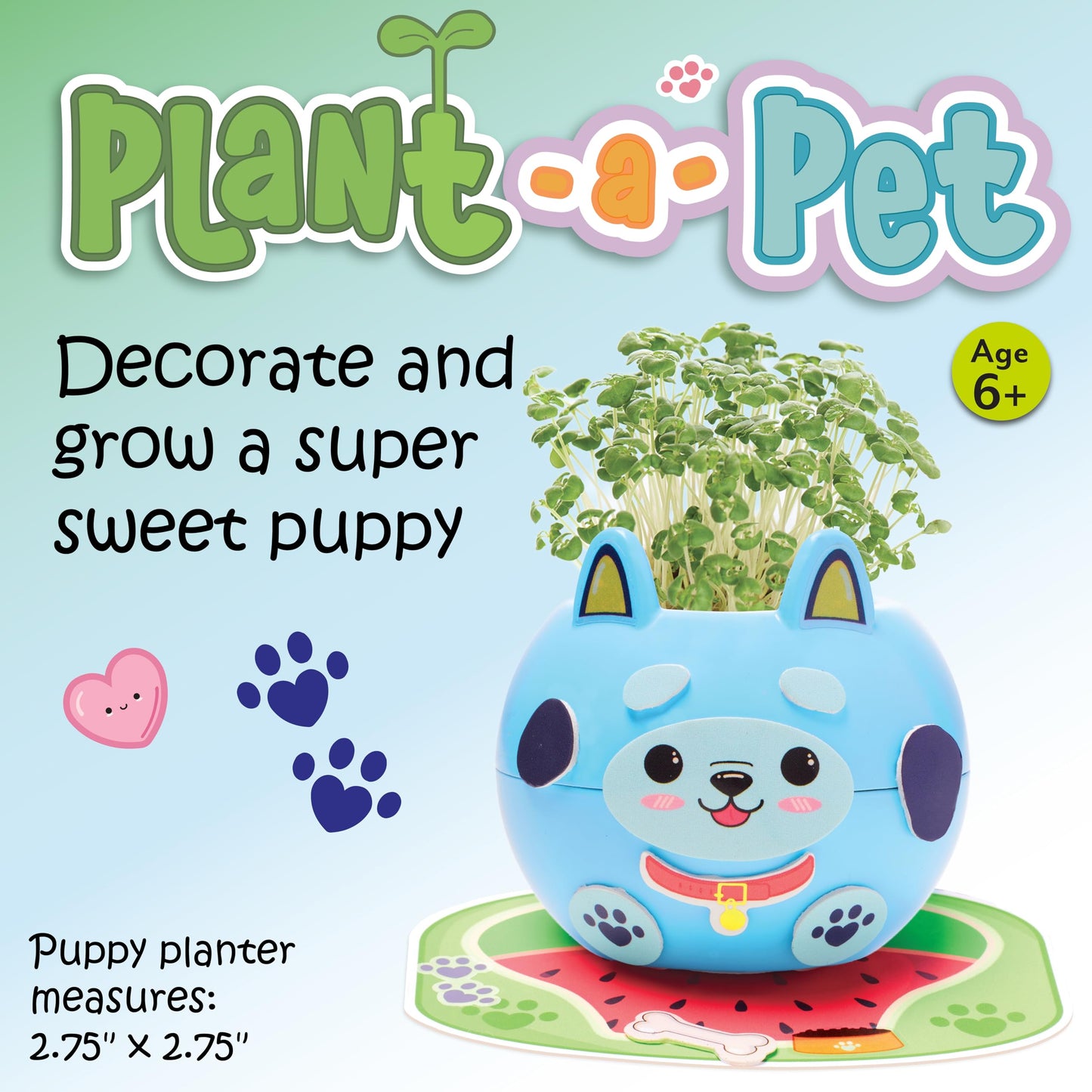 Creativity for Kids Plant-A-Pet: Puppy Toys for Girls - Mini Gifts for Girls, Arts and Crafts for Kids, DIY Activity Set & Spring Crafts (Ages 6+)