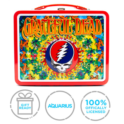 AQUARIUS Grateful Dead Fun Box,Tin Sorage Box,48272
