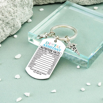 Dental Assistant Gifts For Women Men Dental Hygienist Gifts Dentals Assistant Appreciation Week Accessories Dentist Keychain Gift For Friends Coworkers Birthday Thanksgiving Christmas
