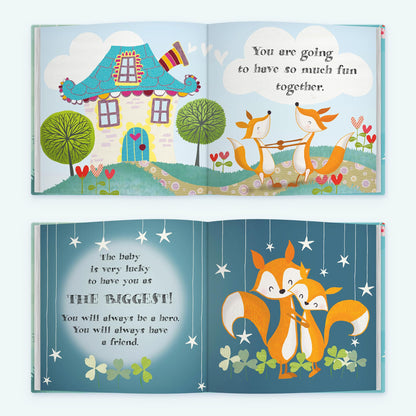 You're The Biggest: A Heartwarming New Sibling Gift Book for Big Brothers or Sisters – Hardcover Keepsake