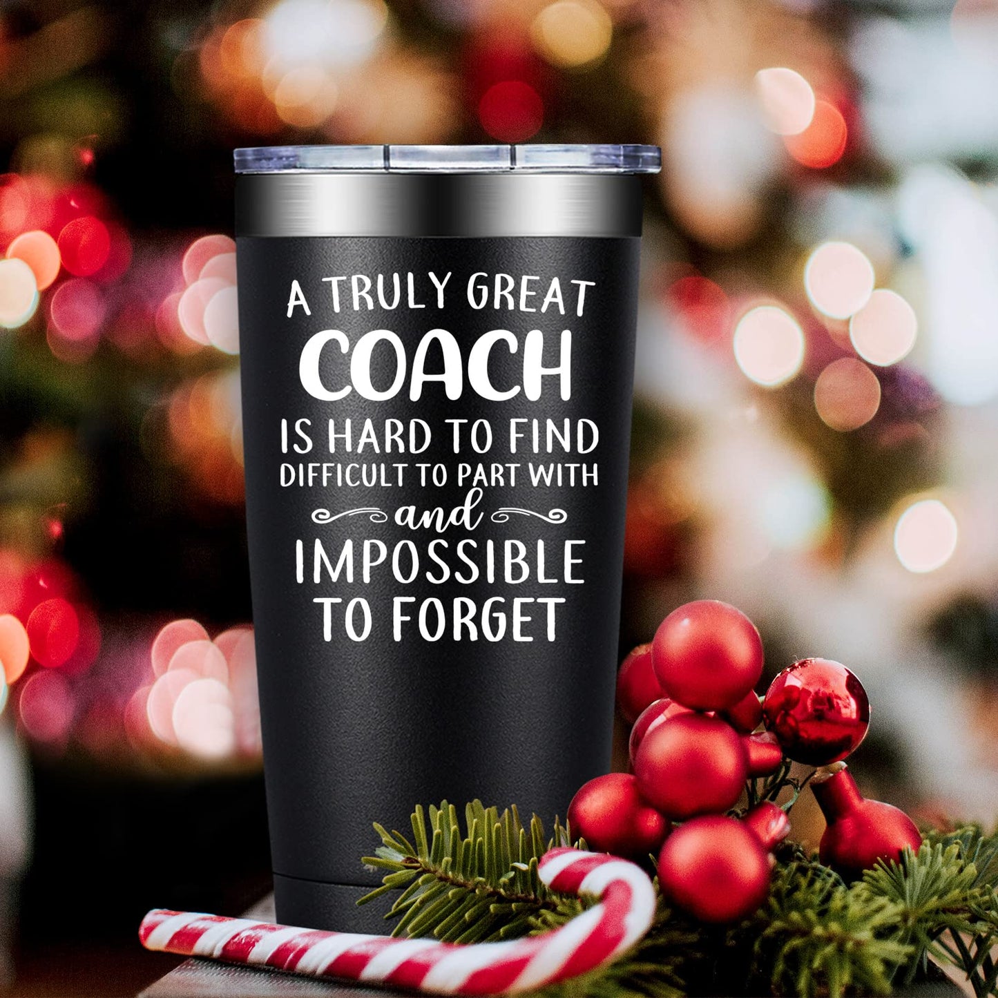 Coach Gifts for Men - Football, Soccer Coach Gifts - Cheer Coaches Gift - Basketball, Swim Coaches Appreciation Gift - Tumbler 20oz