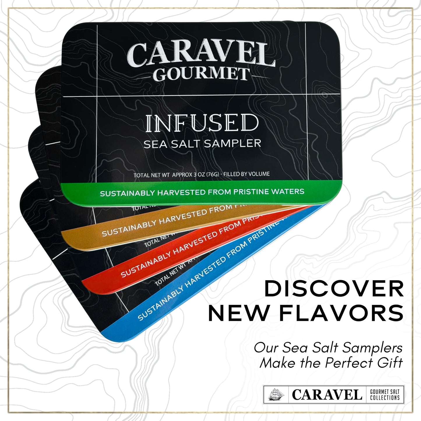 Espresso Infused Sea Salt with Bold and Rich Flavor – Premium Infused Salt that Bring Earthy Flavor – Espresso Gift for Coffee Lovers – 4 oz Jar by Caravel Gourmet