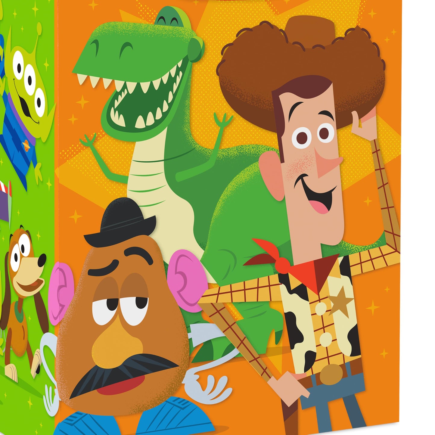 Hallmark Disney Pixar Toy Story Gift Bags for Kids (2 Bags: 1 Large 13", 1 Extra Large 15") for Birthdays, Back to School, Christmas