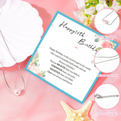 Frerdui 16 Year Old Girl Gifts – 16th Birthday Gift Set for Teen Girl, Cute Present Ideas for 16 Year Old Daughter Granddaughter Niece, Trendy 16th Birthday Decorations, Jewelry, Cup & Accessories