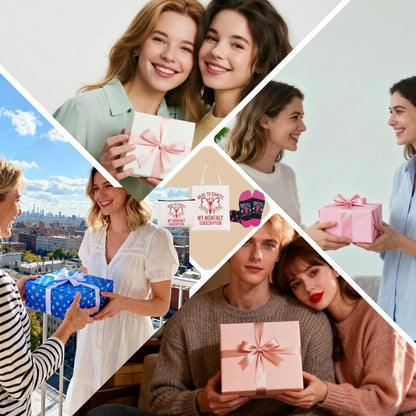 Hysterectomy Gifts for Women,Hysterectomy Recovery Gift with Novelty Socks, 3pcs Uterus Gift For Her, Monthly Subscription Cancelled Present