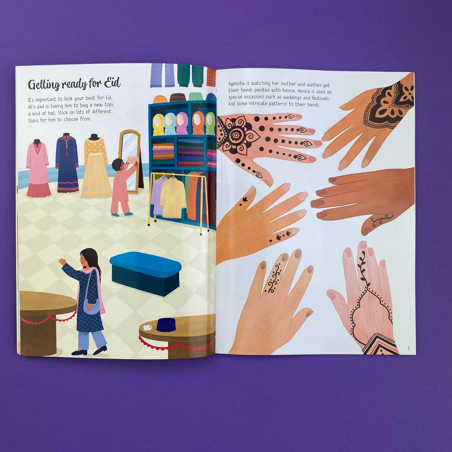Little First Stickers Eid: A Sticker Book About Celebrating Ramadan and Eid with Family for Children (Ages 3-5)