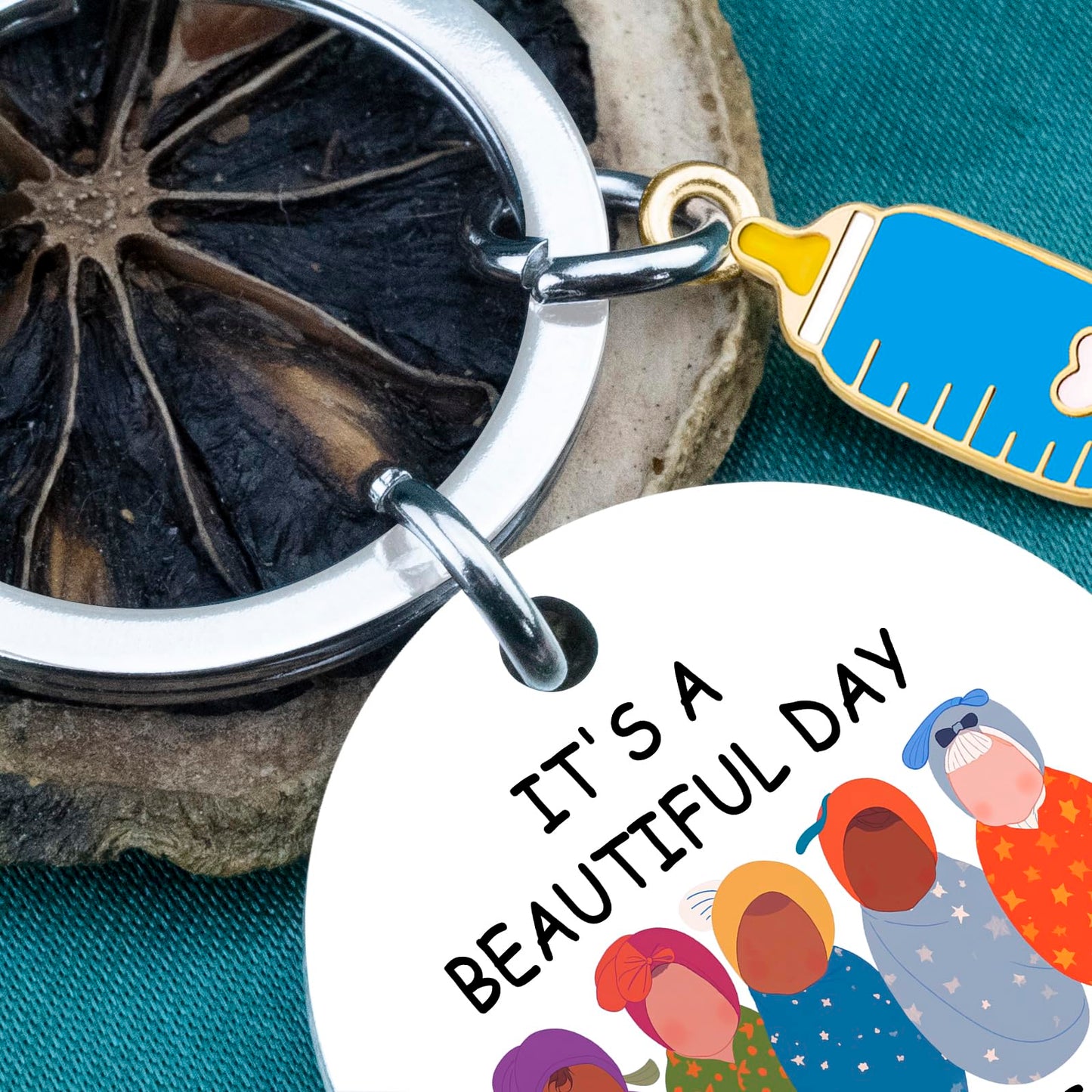 Labor And Delivery Gifts Midwife Gifts l&d Nurse Keychain ob nurse gifts It's A Beautiful Day In The Laborhood Appreciation Gift For Nurses Week Labor Day