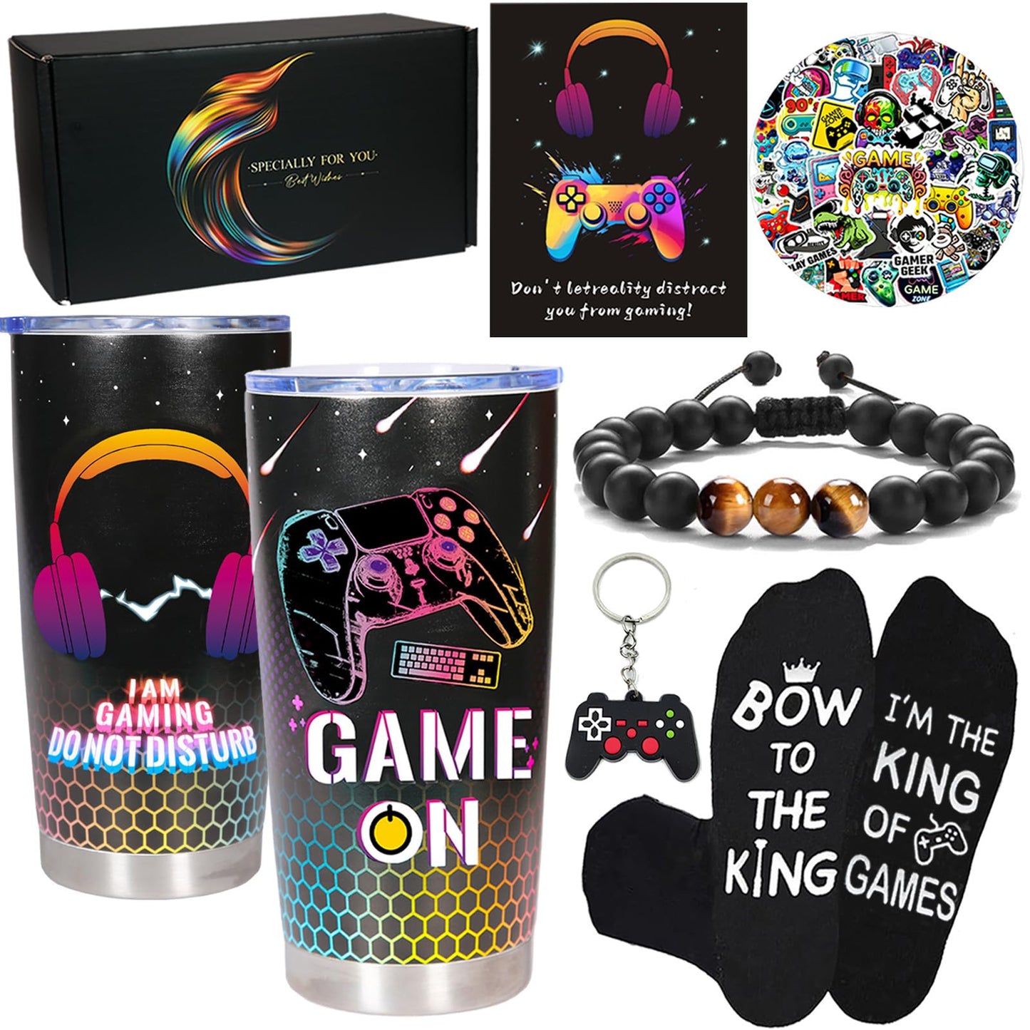 Carselage Gamer Gifts for Men Teens Boys, Cool Gaming Mug Birthday Christmas Valentine Gifts for Son Boyfriend Nephew Husband Brother Male, Graduation Gift for Him