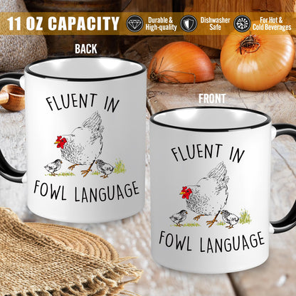 Chicken Gifts, Chicken Lover Gifts for Women, Funny Chicken Stuff with 11 Oz Coffee Mug Coaster Hat Socks Makeup Bag 2 Chicken Kitchen Towel Bracelet Keychain, Chicken Lady Birthday Chirstmas Gift