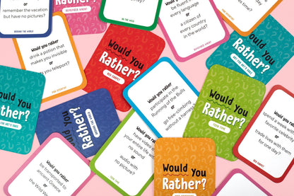 Would You Rather? Family Card Game: Fun Questions, Hilarious Answers, Lively Conversations!
