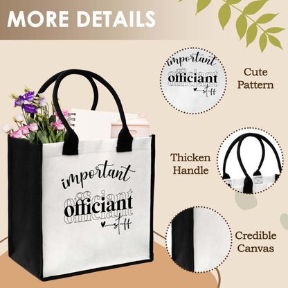 ONDTOM Mom Boss Appreciation Canvas Tote Bag Gifts for Mothers Day, Boss Day, Birthday, Christmas