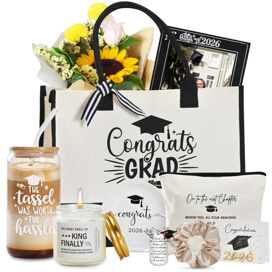 2026 Graduation Gifts Set for Her, College High School Graduation Gifts The Tassel Was Worth The Hassle, Class of 2026 Graduate Gifts Set for Her Daughter, Sister, Best Friend, Women