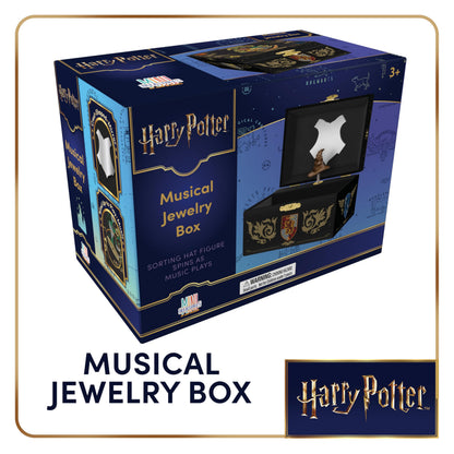 Harry Potter Jewelry Box for Girls Musical Jewelry Box with Spinning Figurine, Harry Potter Toys for Kids Ages 3-7
