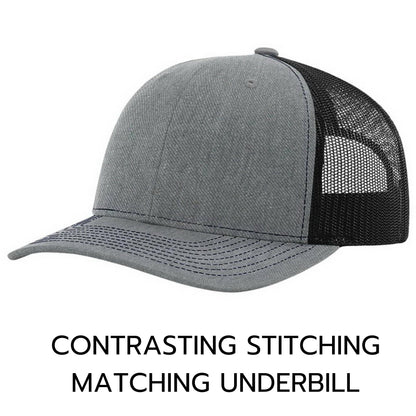 Pappy Gifts - Fathers Day Hats for Grandpa - Worlds Best Pappy - Promoted to Grandpa Fathers Day Christmas Birthday Gift - Man Myth Legend - Golf Hats for Men 2025 - Richardson 112 Trucker Hat