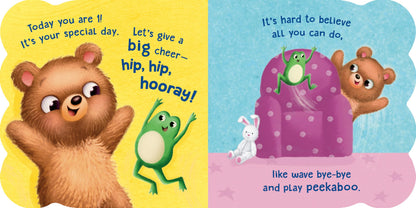 What Fun, You’re 1! – Baby’s First Birthday Picture Board Book | Adorable Rhymes with Cute Animals | Celebrate Milestones with Colorful Storytime Fun ... for 1-Year-Old Boys & Girls (Tender Moments)