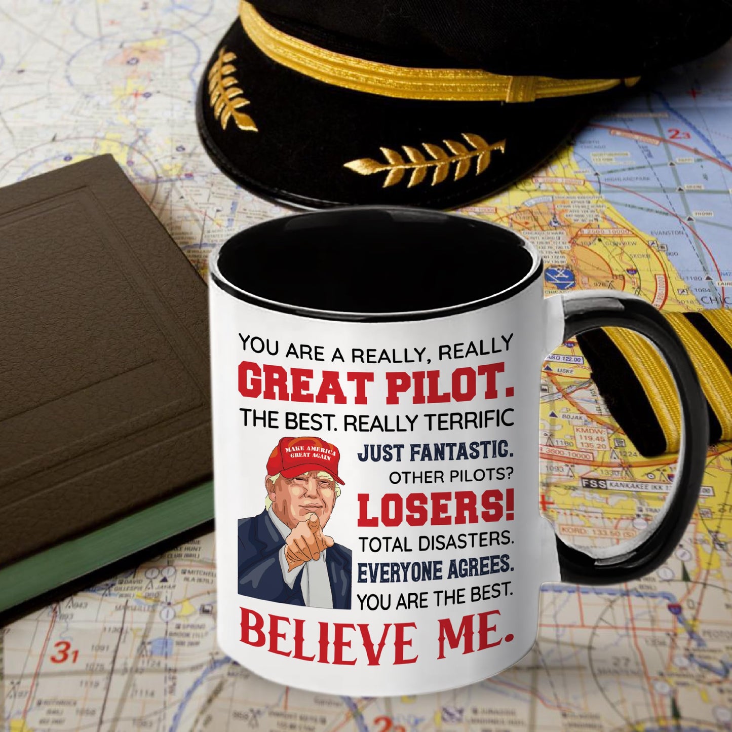 Pilot Coffee Mug 11oz, Pilot gifts for men, Pilot Gifts Idea for Birthday, Father's Day, Christmas Gifts, Pilot Gifts Aviation Men, Funny Airplane Gifts Men, Pilot Ceramic Mug
