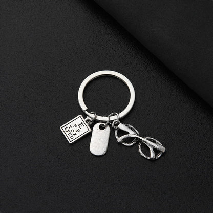 PHAETON 20PCS Eye Doctor Keychain - Ophthalmologist & Optometrist Gift for Eye Doctor Staff