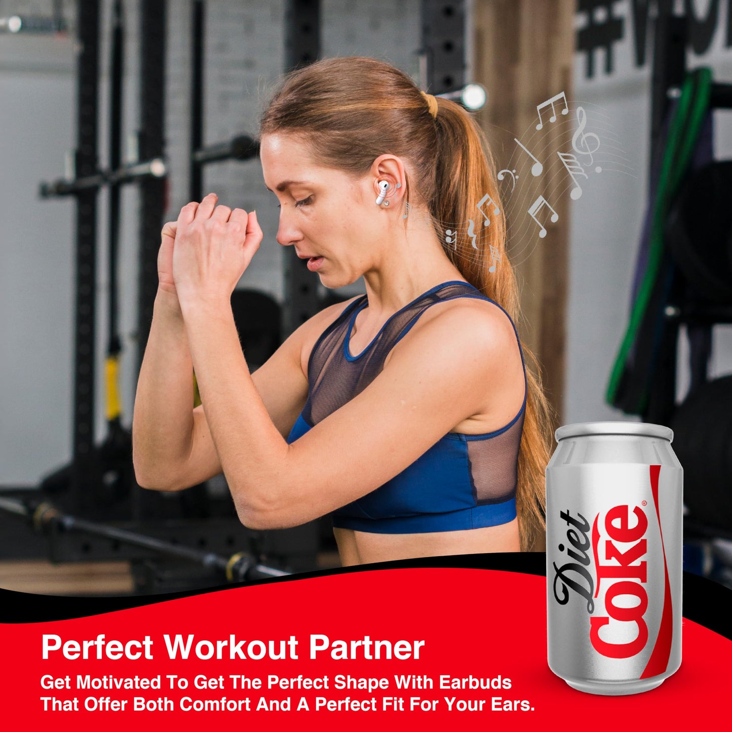 Diet Coke Can Shaped Wireless Earbuds – Bluetooth 5.0 Headphones with Built-in Mic, Voice Assistant Compatibility, 9H Playtime, HD Stereo Sound, Noise Cancelling – Compatible with Apple & Android