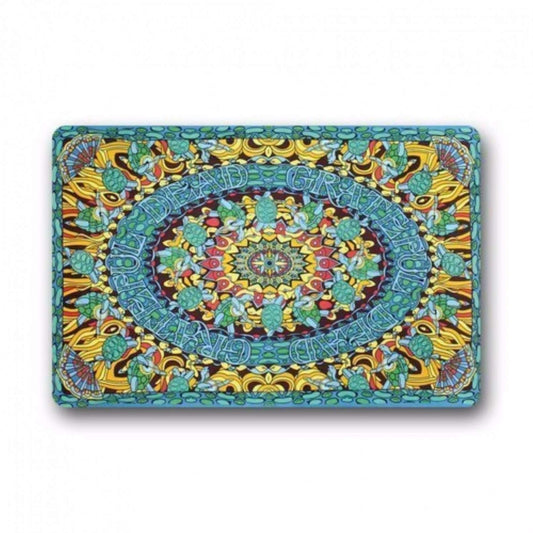 Bath Mat Grateful Dance Dead Home Decor Doormat Rug Indoor/Outdoor Door Mats Non Slip Floor Mat Small Bathmat Decor Entrance Rugs Bath Rug Kitchen Rugs 18 x 30 in