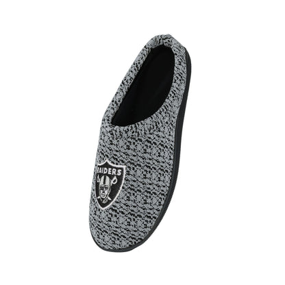 FOCO NFL mens Poly Knit Cup Sole Slipper