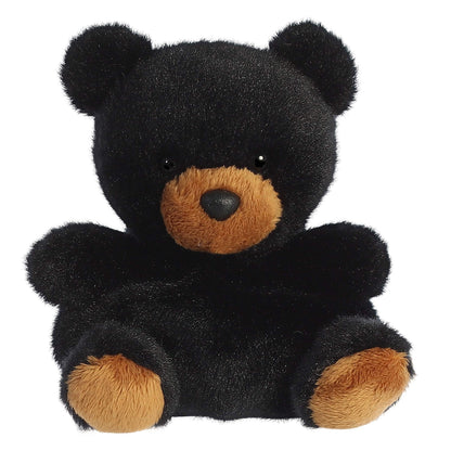 Aurora® Adorable Palm Pals™ Sleepy Bear™ Stuffed Animal - Fun Collectible Plush for Kids and Adult Collectors - Perfect for Decorating Rooms and Birthday Gifts - Black 4.5 Inches