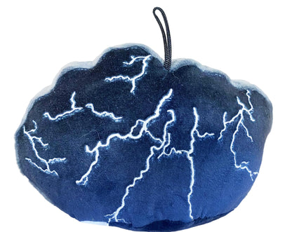 Thunderheads Thunderstorm Plush, Weather-Inspired Educational Soft Collectible with Fact Card for Exploring Earth Science, Gift for Nature Lovers, Storm Chasers, STEM Learning for Families & Friends