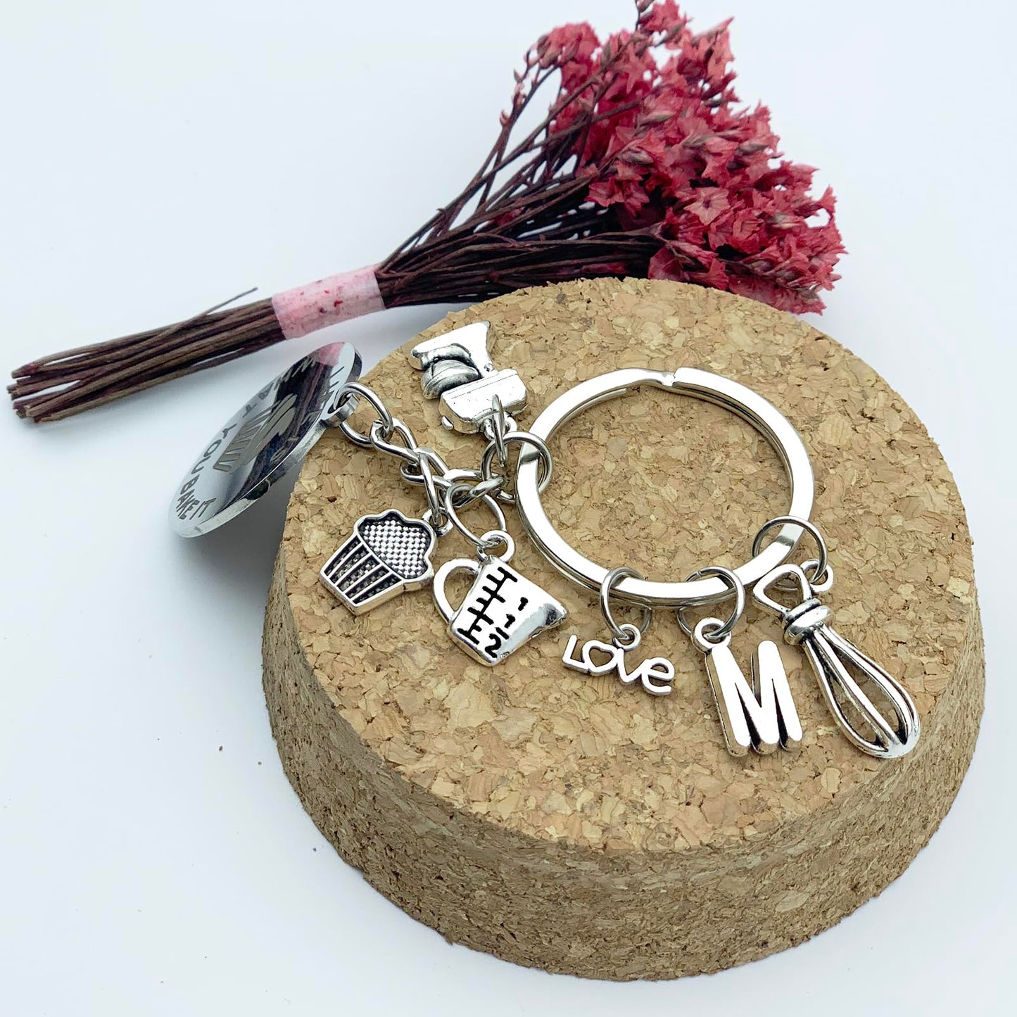 Baking Gifts for Lovers & Chefs - Cupcake Keychain & Graduation Kitchen Presents